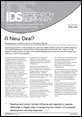 A New Deal? Development and Security in a Changing World This is the image for the report summary, 'A New Deal?
Development and Security in a Changing World'.